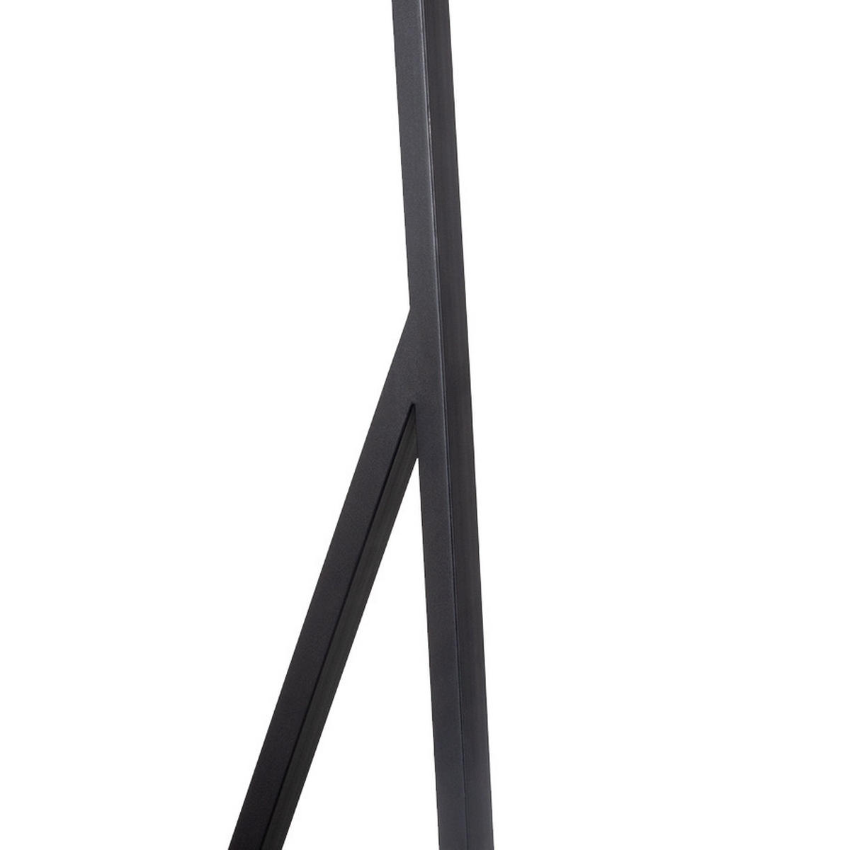 KLEIDERSTÄNDER aus Metall 120x60x180cm, schwarz - Schwarz, Metall (60/180/120cm) - Giga Meubel