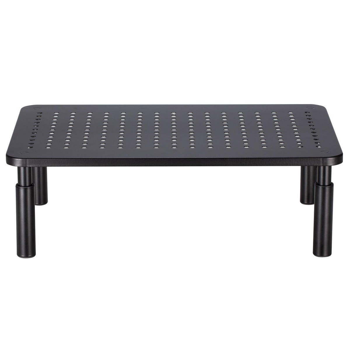 MONITORSTÄNDER HYDE - Schwarz, Metall (23/37/12cm) - CARO-Möbel