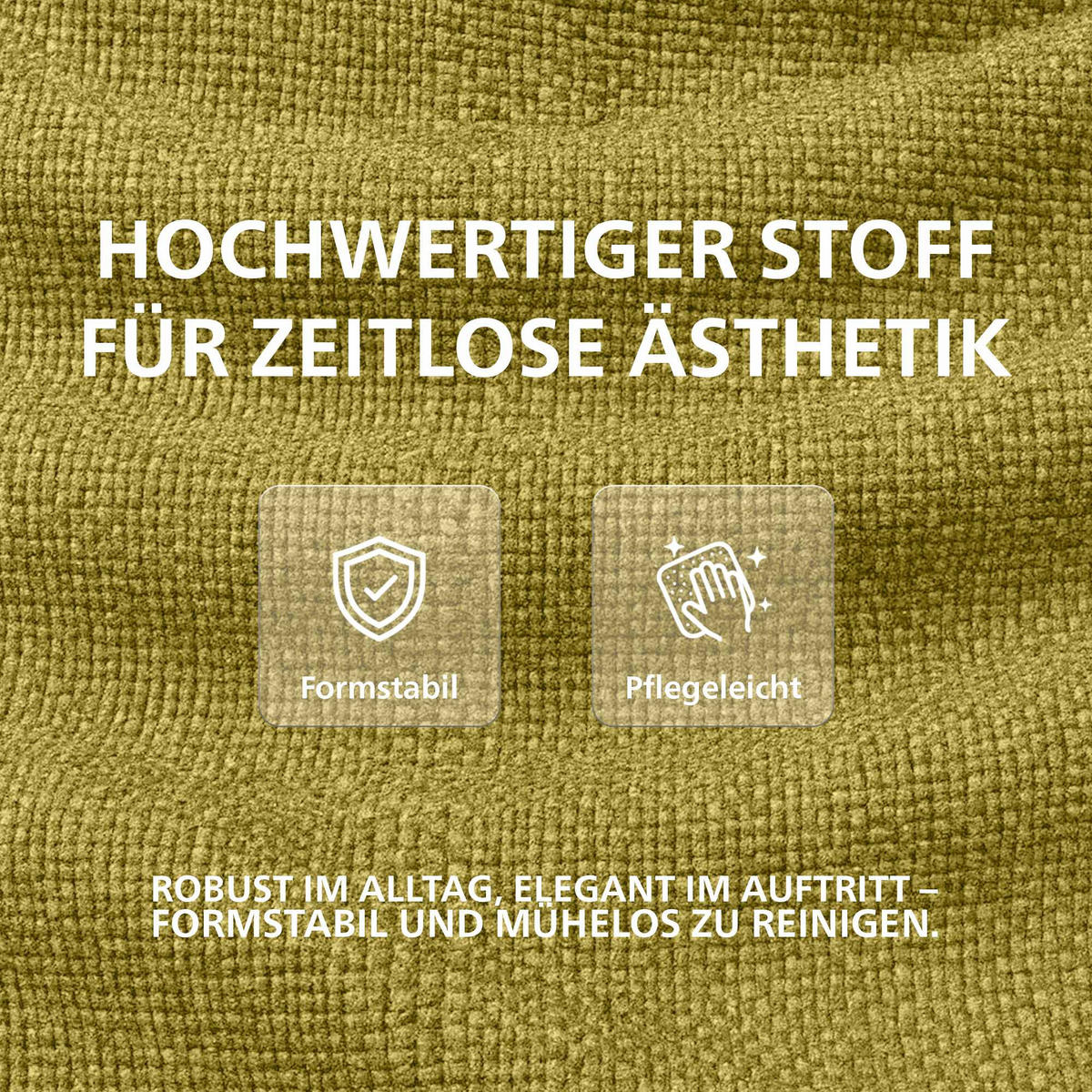 BARHOCKER Stoff Grün - Weiß/Grün, Textil/Metall (47/85/48cm) - CLP
