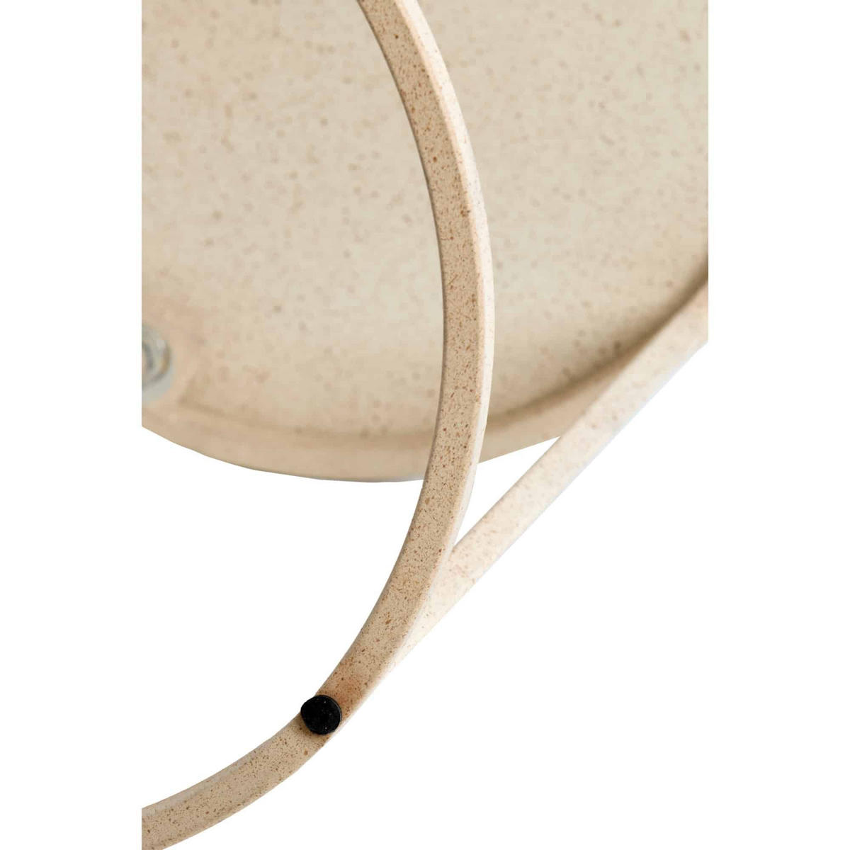 BEISTELLTISCH Sadar Braun 52/52/46 cm - Braun, Metall (52/52/46cm) - Light & Living