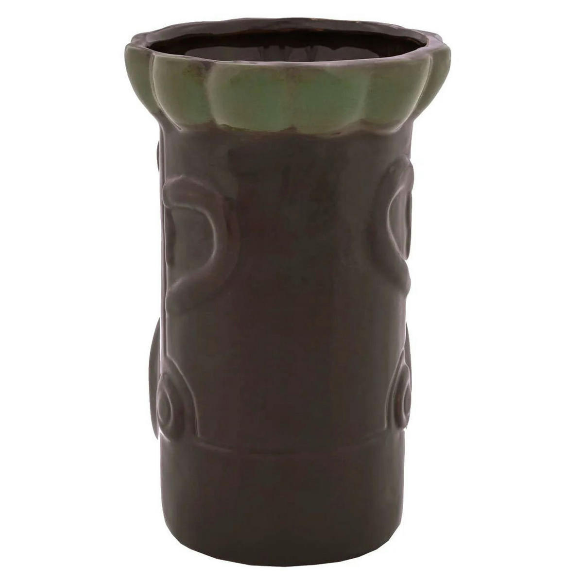 BARAUSSTATTUNG Tiki Becher El Guapo, Keramik, 720 ml - Braun, Keramik (0.72L) - ich-zapfe