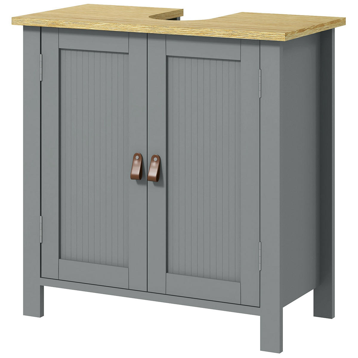 HÄNGESCHRANK Grau 1 Stück - Grau, Kunststoff (60/60/30cm) - GiPP