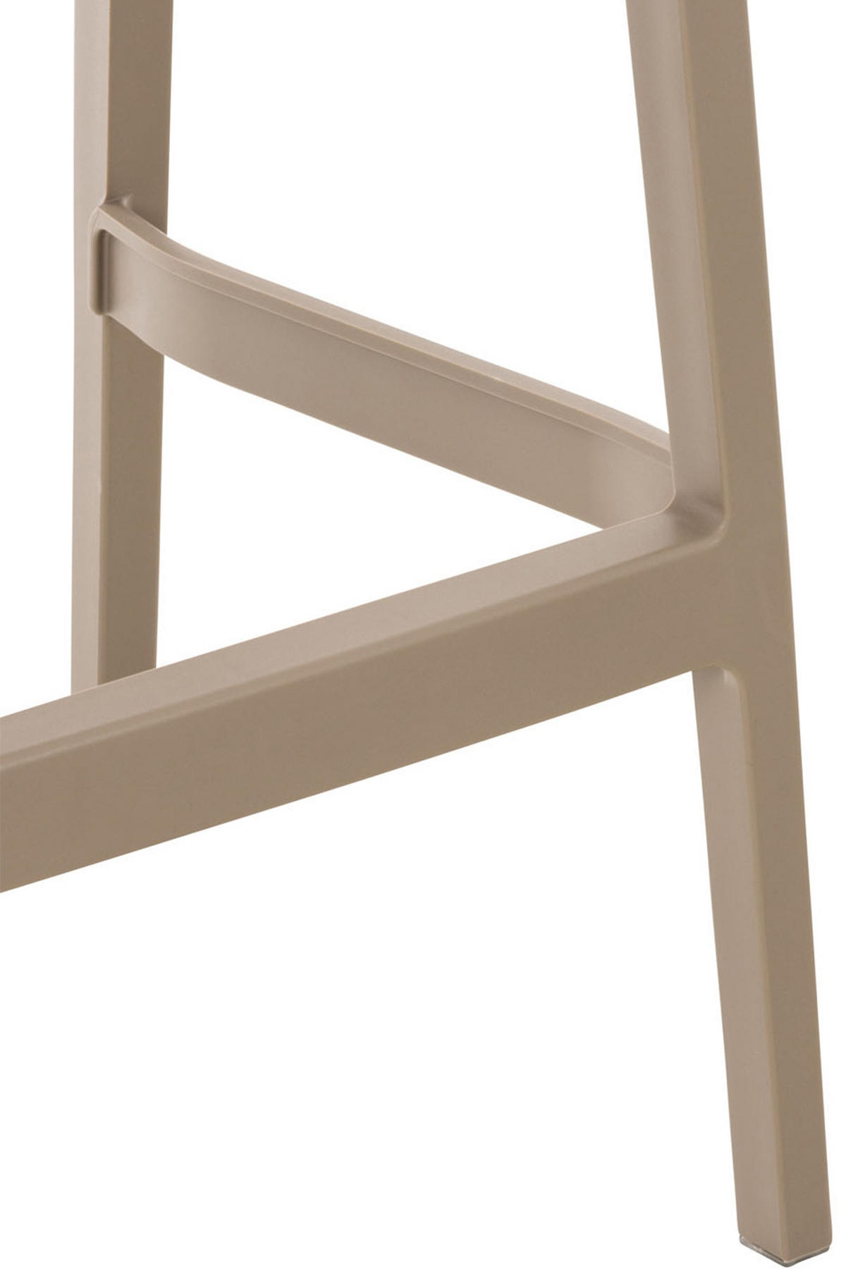 BARHOCKER 2er Set Kunststoff schlamm - Schlammfarben, Kunststoff (45/105/51cm) - CLP
