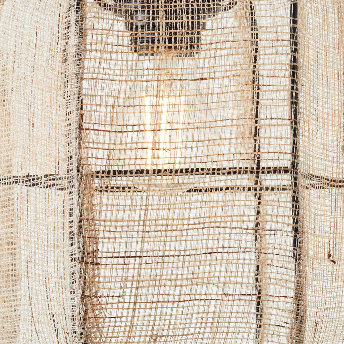 PENDELLEUCHTE Tannah 99565/76 - Schwarz, Metall (22/100/123cm) - Brilliant