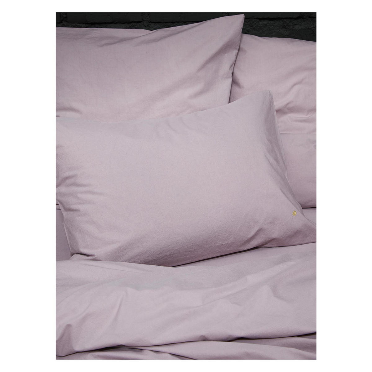 KOPFKISSENBEZUG Céleste rosa pfeffer 50 x 70 cm - Rosa, Textil (70/50cm)