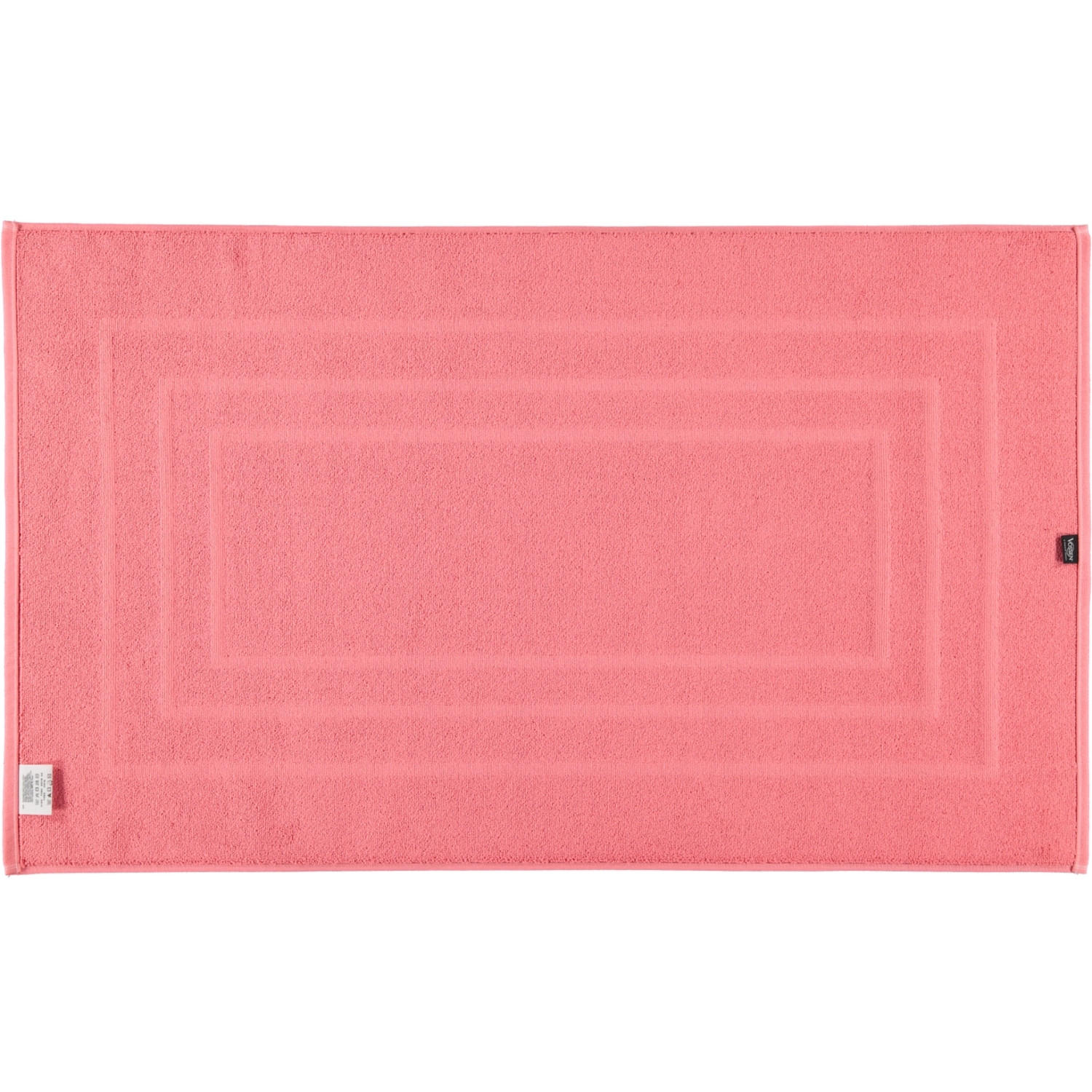 BADEMATTEN FEELING ROUGE - 266 - Rot, Textil (60/100cm) - Vossen