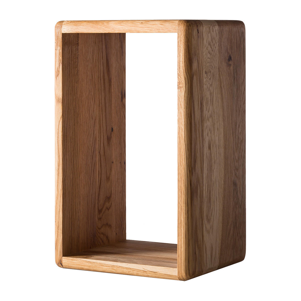 WANDREGAL - Braun - Eichefarben, Holz (45/30/20cm) - home24