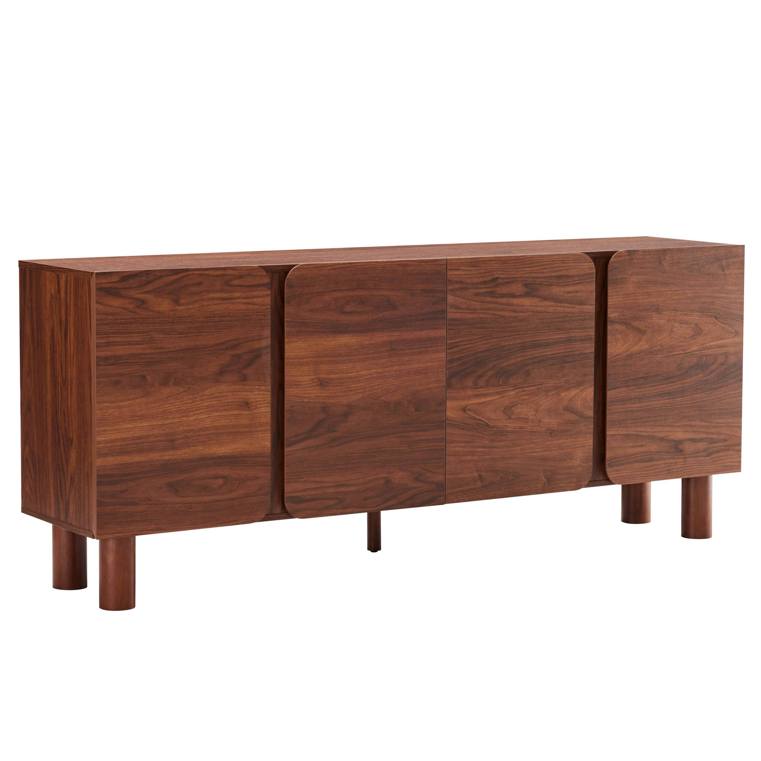 Oviala Sideboard, Braun 180x75x38.2 cm