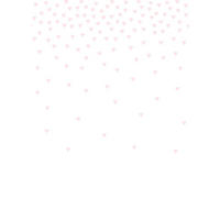 FOTOTAPETE Konfetti Herzen 200 x 279 cm - Pink, Papier (200/279cm) - Origin Wallcoverings