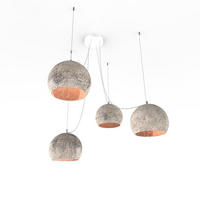 HÄNGELEUCHTE - Grau, Metall (25/25/20cm) - Lumicom