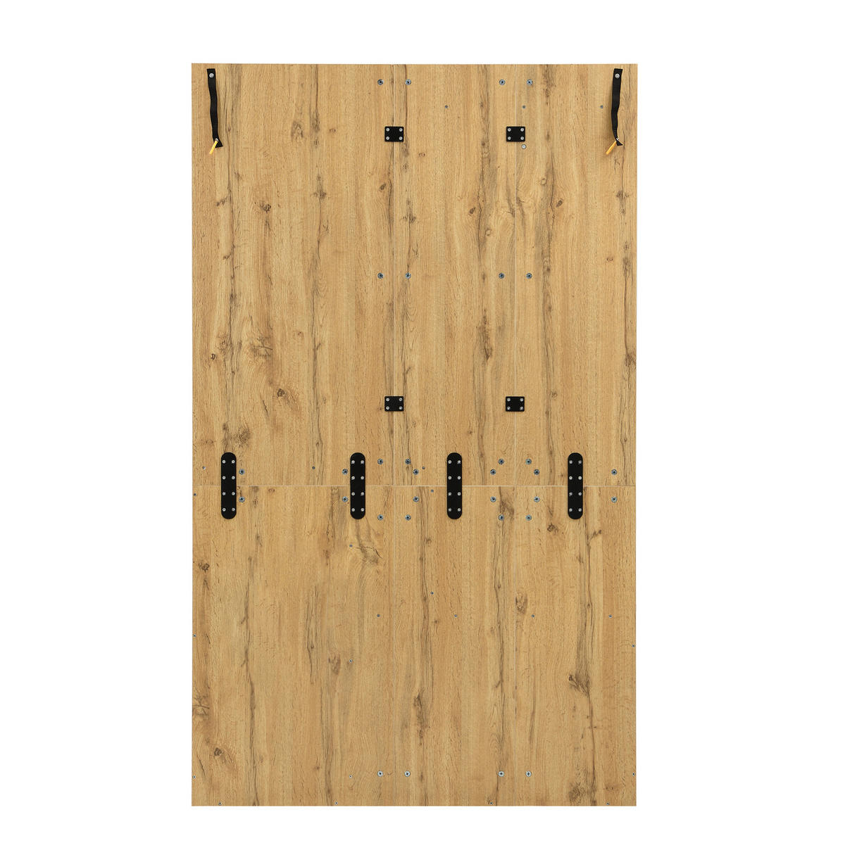 GARDEROBENSET mit Spiegel und Sitzkissen 110 x 185,5 x 37 cm Schwarz/Natur - Schwarz, Holzwerkstoff (37/185.5/110cm) - Beauniv