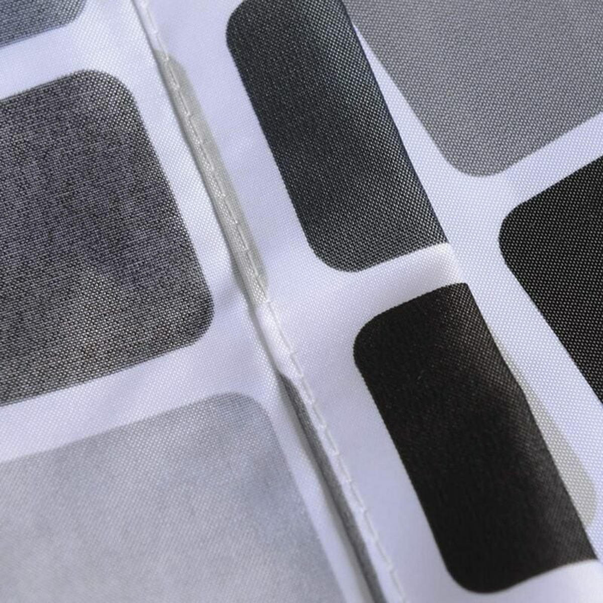DUSCHVORHANG wasserdicht schimmelresistent antibakteriell Breite x Höhe - Multicolor, Textil (200/200cm) - MCBOSON