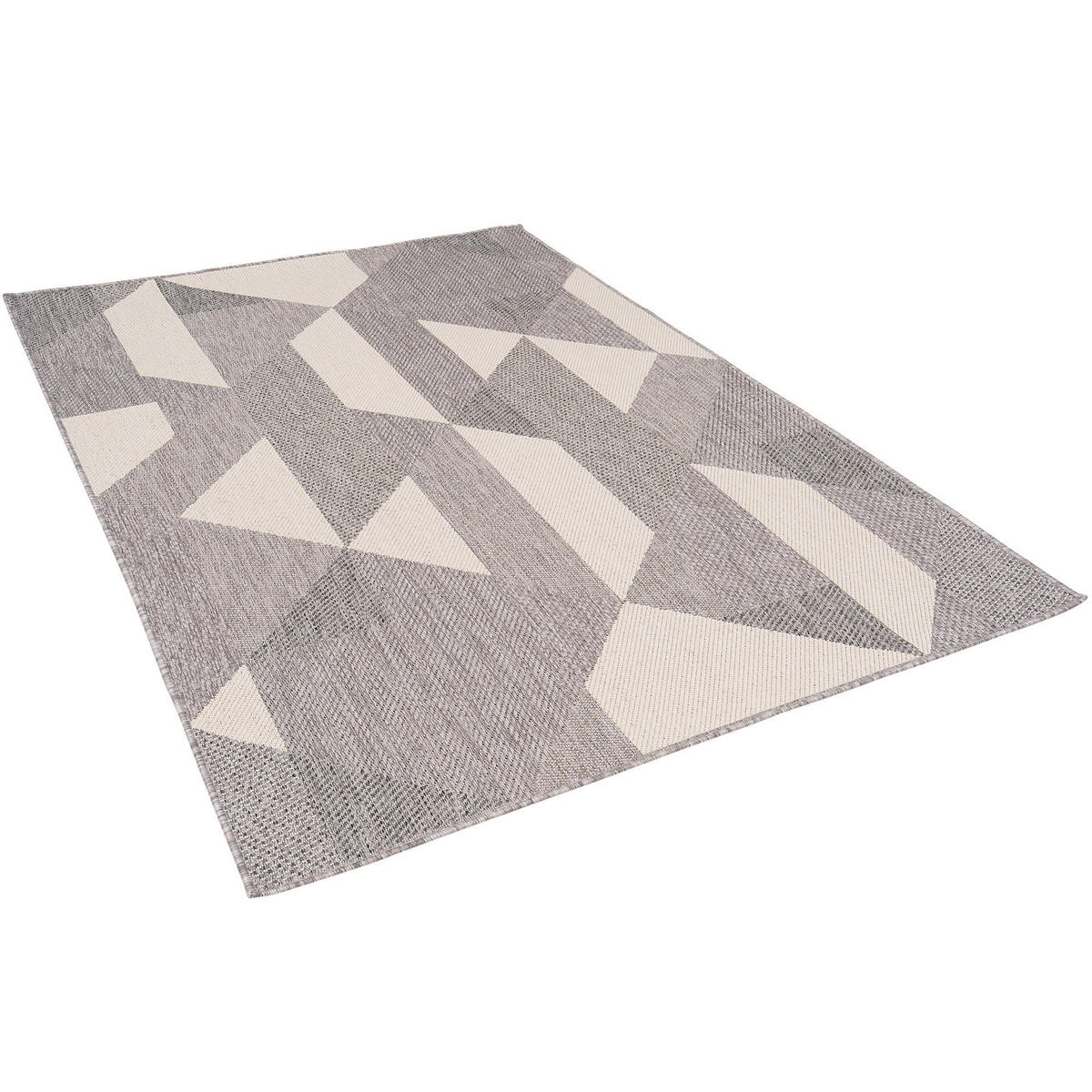 IN- UND OUTDOOR TEPPICH CARPETTO - Silbereichenfarben, Textil (120/170cm) - Pergamon