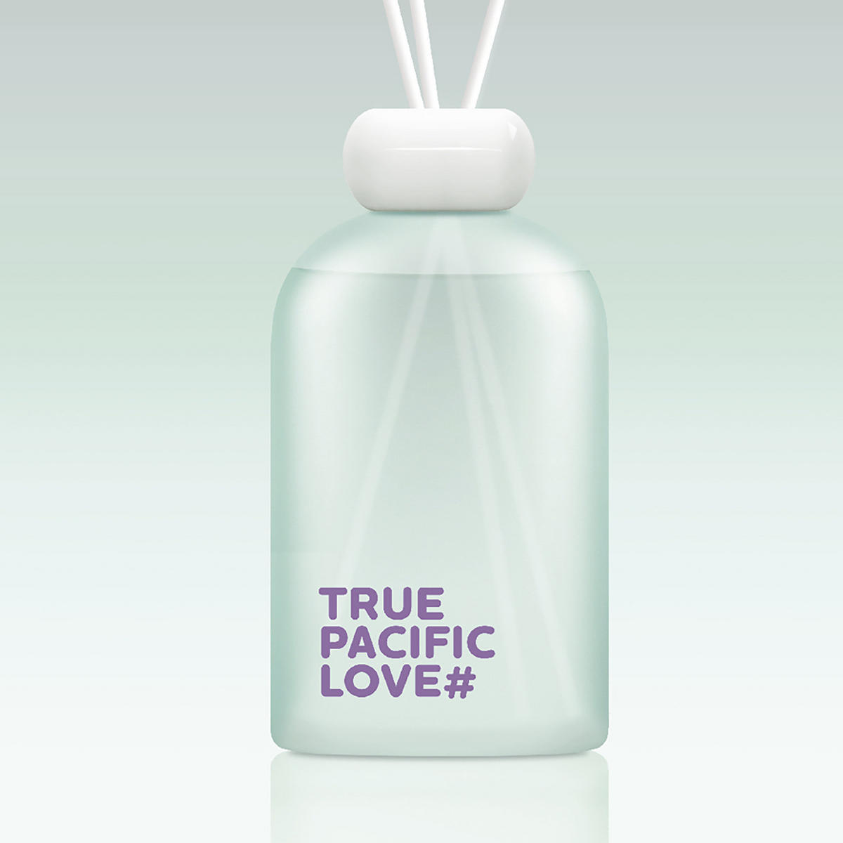 RAUMDUFT MELLOW MOOD True Pacific Love 1000ml - Türkis, Glas (9/29/9cm) - Butlers