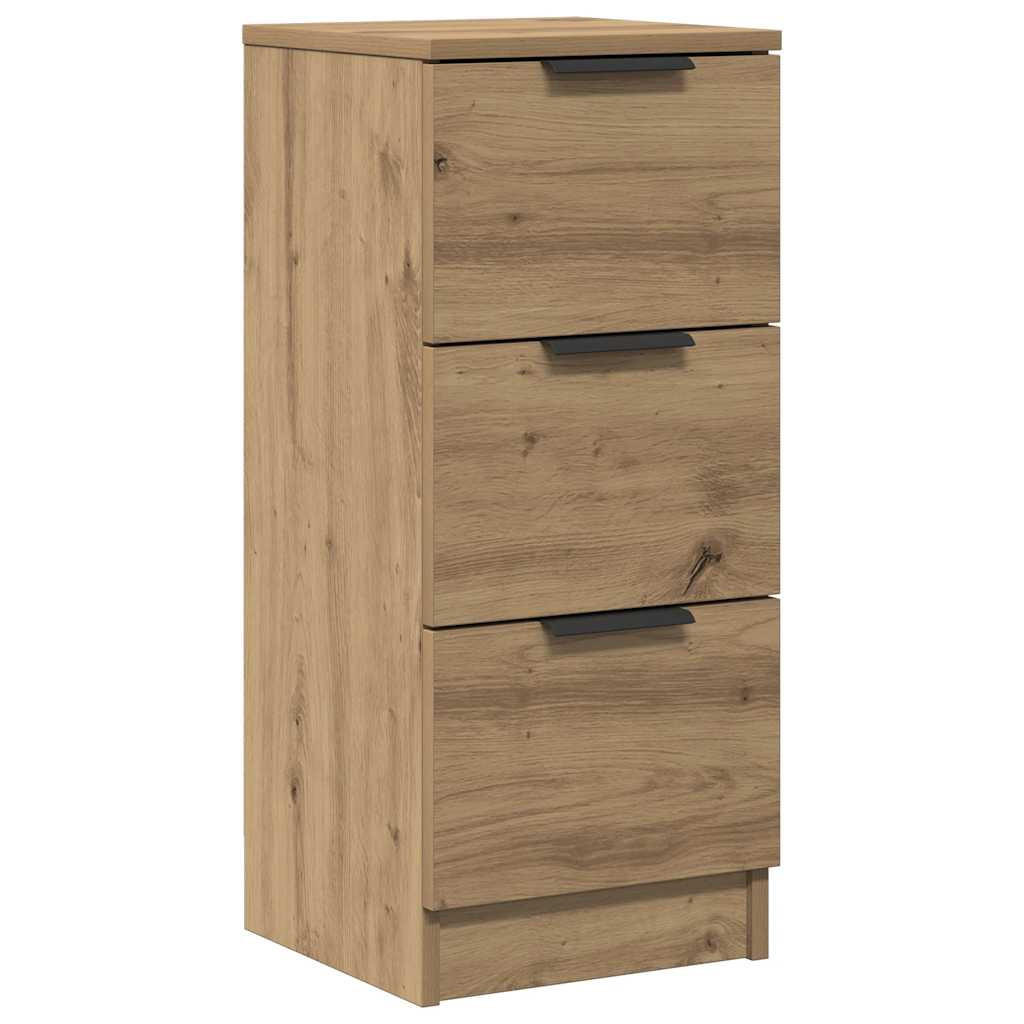 SIDEBOARD Artisan-Eiche 30/30/70 Cm Holzwerkstoff - Braun, Holzwerkstoff (30/70/30cm) - vidaXL