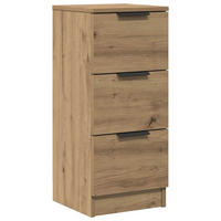 SIDEBOARD Artisan-Eiche 30/30/70 Cm Holzwerkstoff - Braun, Holzwerkstoff (30/70/30cm) - vidaXL