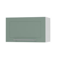 KLAPPHÄNGESCHRANK Kvantum W4B/60-AV Mint Matt / Weiß Matt 60 / 32,5 / 36cm - Weiß/Mintgrün, Holz/Holzwerkstoff (60/36/32.5cm) - Feldmann-Wohnen