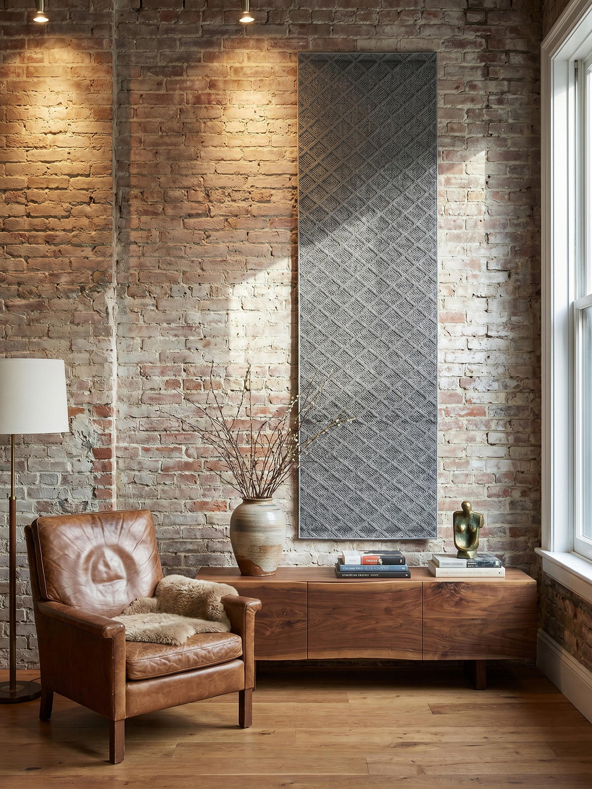 TEPPICH Outdoor IMST in Grau, mit Rautenmuster, 80 x 250 cm - Grau, Textil (250/80cm) - KADIMA DESIGN