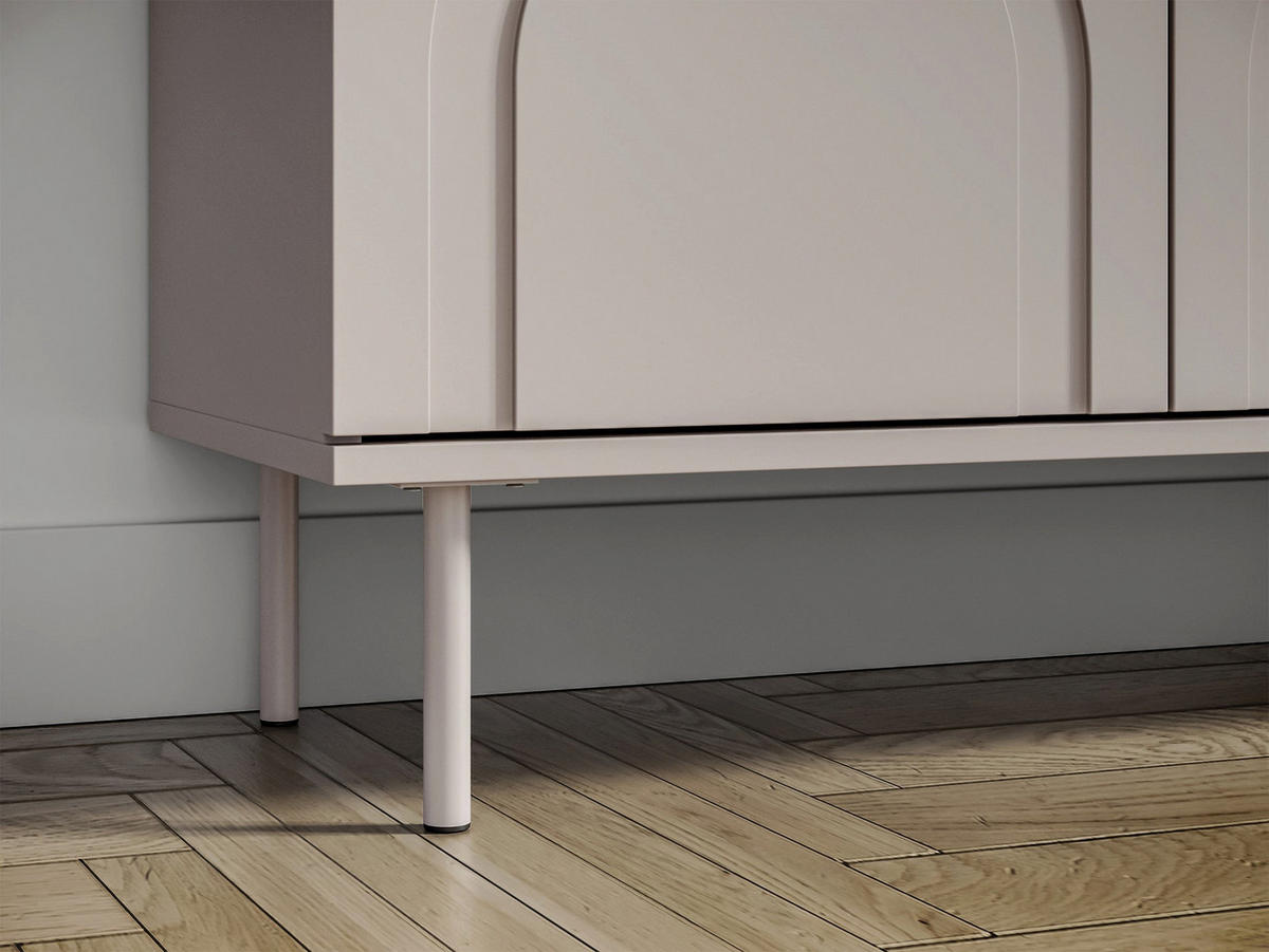 TV-LOWBOARD Orvella Taupe 159,7 cm - Taupe, Holzwerkstoff (159.7/53/34cm) - Homebook