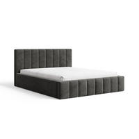 POLSTERBETT 01 160 x 200 cm – Flow – Bett mit Federmechanismus und Stauraum - Waldgrün, Holz (160/200cm) - ROYAL24_MARKT