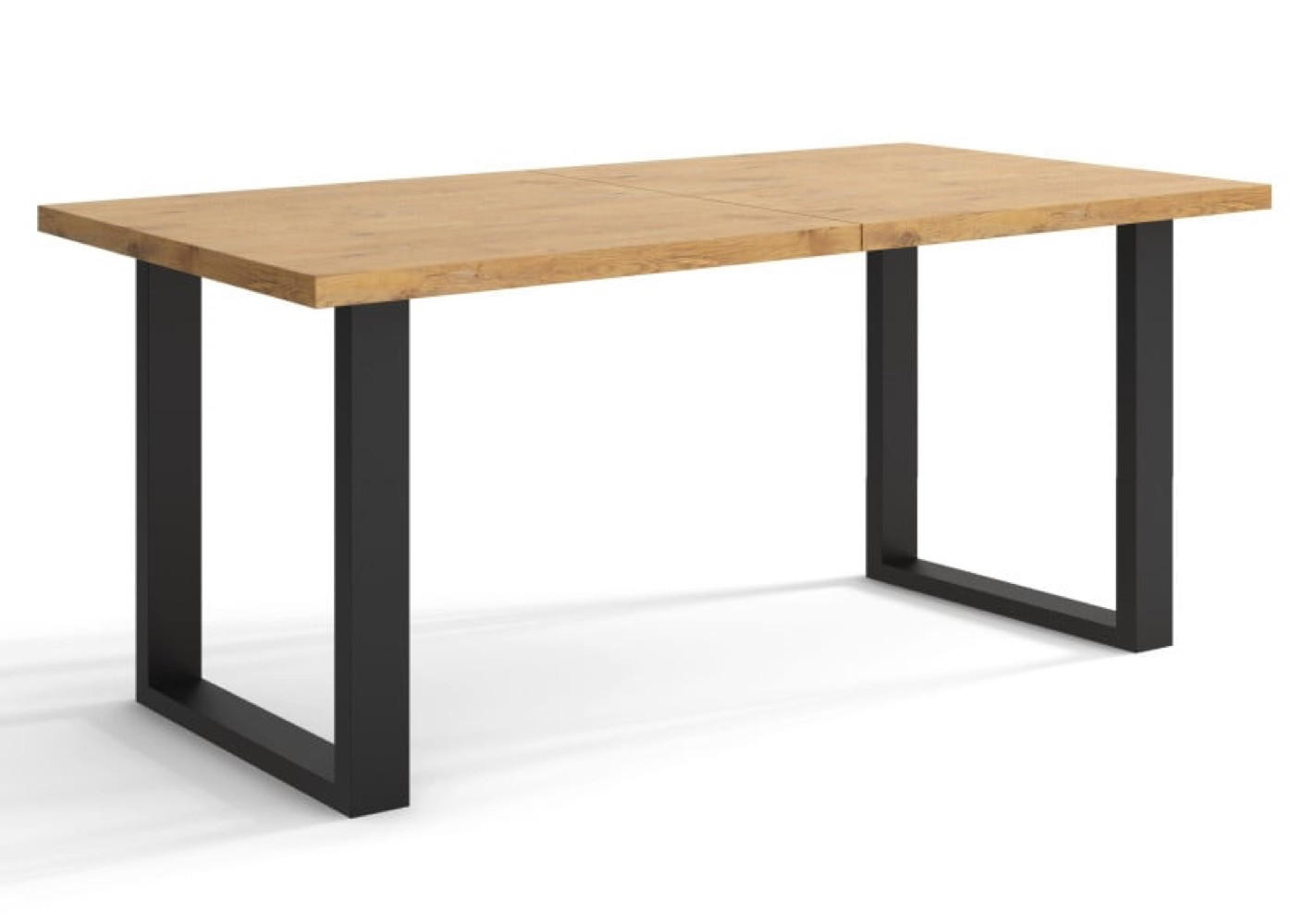 TISCH Schwarz 260 Ausziehbar - Schwarz, Holzwerkstoff (160/90/76cm) - Sepro Meble