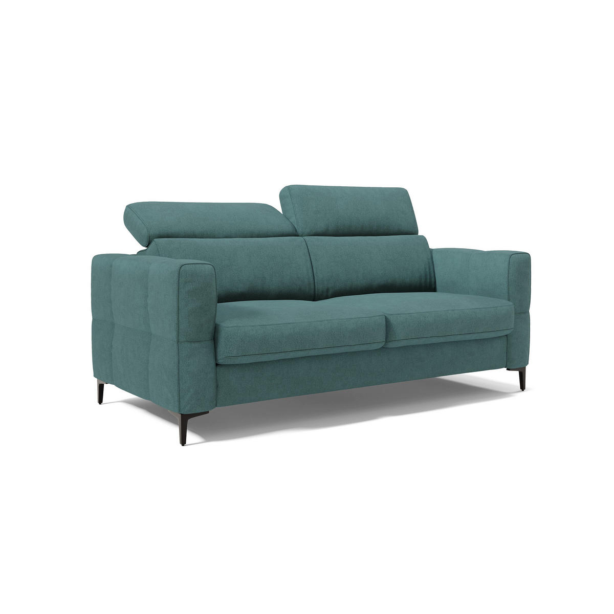 SCHLAFSOFA Gardenia - Petrol, Metall (178/88/94cm) - Divani.store