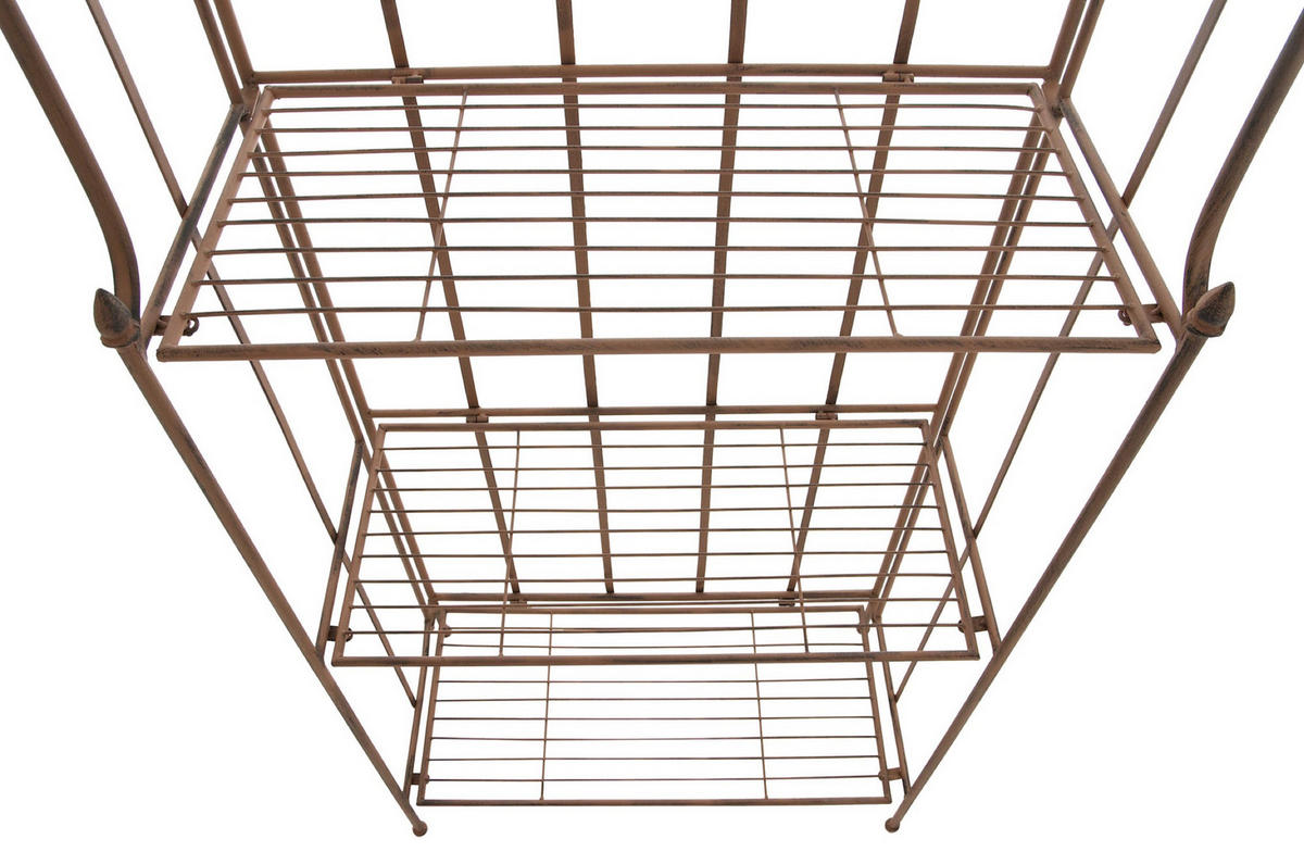 STANDREGAL Florenz antik braun - Braun, Metall (66/175/32cm) - TPFGarden