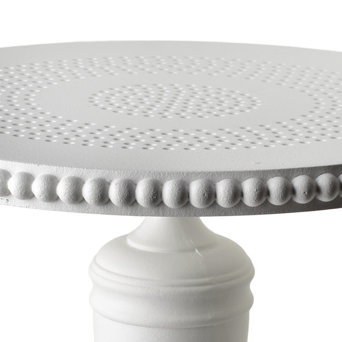 BEISTELLTISCH Lammy Weiß 41.5/41.5/40 cm Holz - Weiß, Holz (41.5/40cm) - Mondex