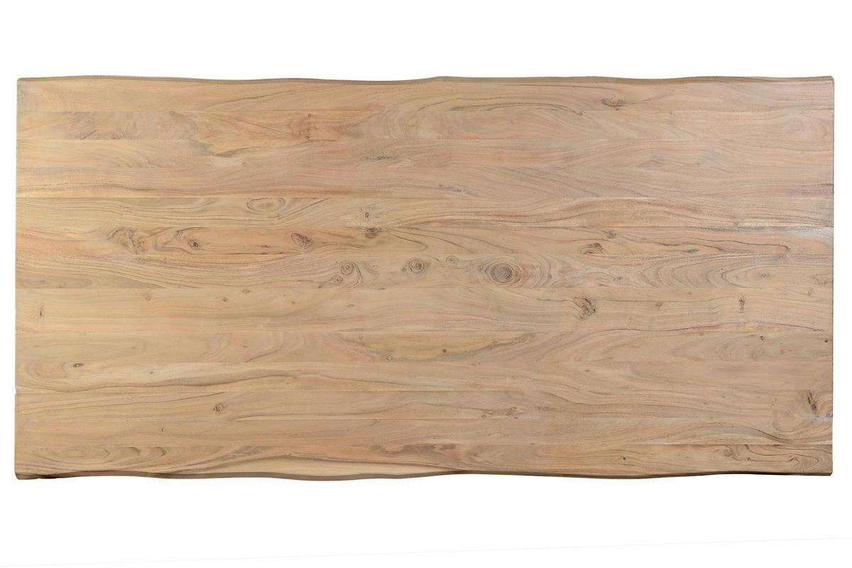 ESSTISCH aus Akazie - Braun, Holz (140/80/76cm) - Giner y Colomer