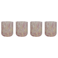 TRINKGLAS (6er-Set) Confetti - Rosa, Glas (0.33L) - Butlers
