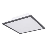 LED DECKENLEUCHTE Doro Grau Aluminium - Grau, Metall (30/30/7.5cm)