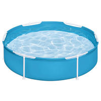 POOL rund für Kinder 152 x 38 cm - 56283 - Blau, Textil (152/38cm)