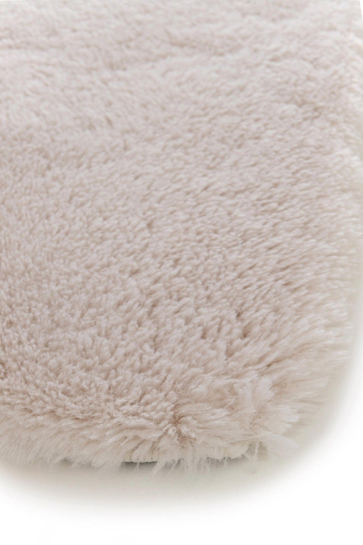 TEPPICH Shaggy ultraweich Wolloptik beige - Beige, Textil (160/230cm) - AFK Living