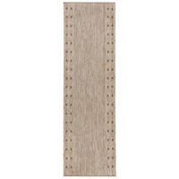 LÄUFER MELISSA Braun Modern Geometrisch 80/1200 cm - Braun, Textil (80/1200cm) - Tapiso