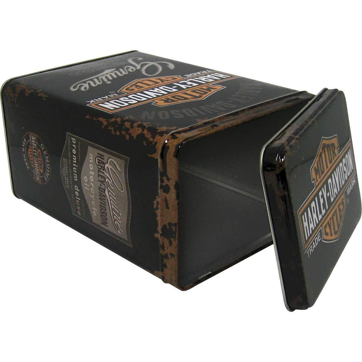 VORRATSDOSE L Harley-Davidson Genuine - Multicolor, Metall (14/20/10cm) - Nostalgic-Art