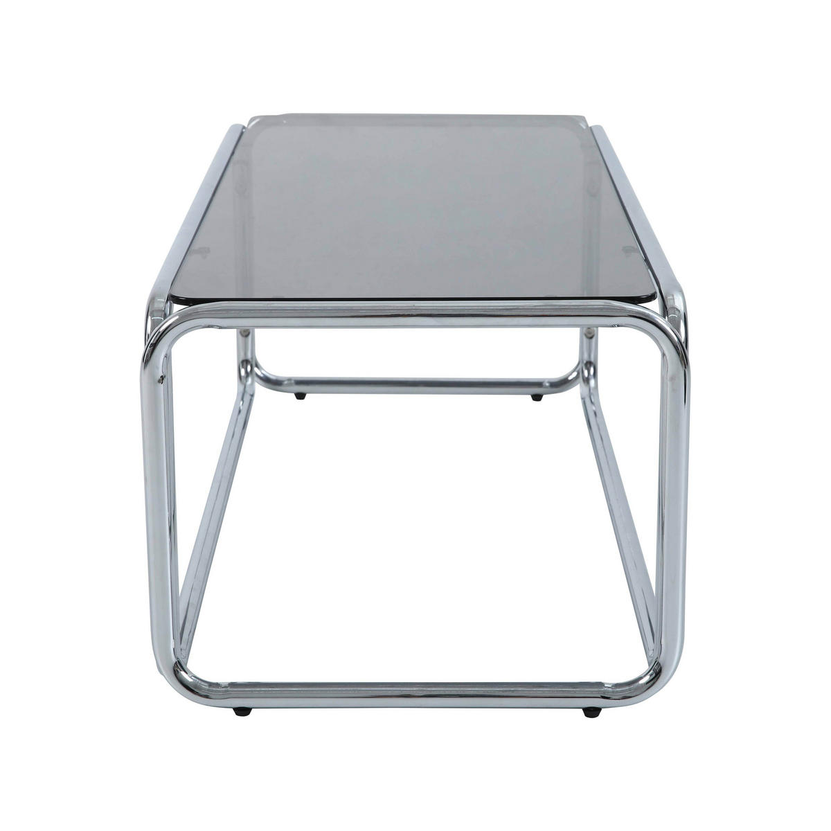 COUCHTISCH, Schwarz - Schwarz, Glas/Metall (50/110/40cm) - Oviala