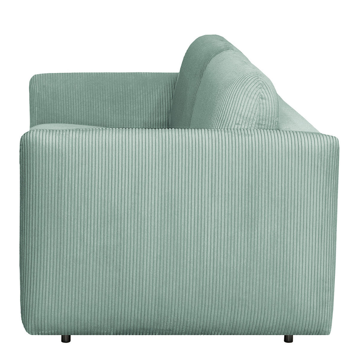 SCHLAFSOFA mit Matratze - Blau/Schwarz, Kunststoff/Textil (194/86/104cm) - home24