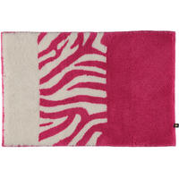 BADTEPPICHE ZEBRA FUCHSIA-WEISS - 1403 - Rosa, Textil (70/130cm) - Rhomtuft