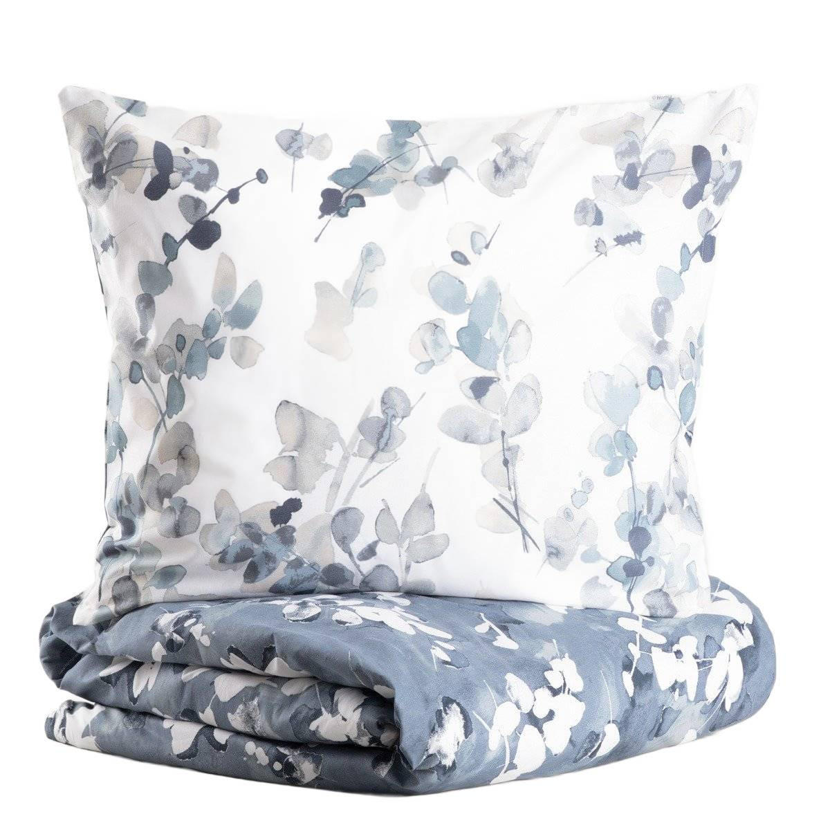 BETTWÄSCHE Nerina Baumwolle 140/200 cm - Blau, Textil (140/200cm) - Homla