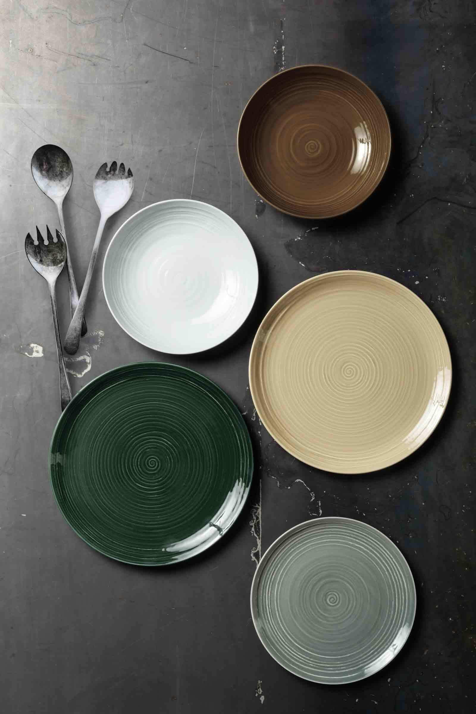 SUPPENTELLER Terra Weiß ø 21,2 cm 6er Set - Weiß, Keramik (21.2cm) - Seltmann Weiden