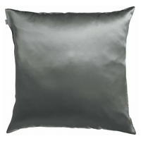 KOPFKISSENBEZUG Ashley aschegrau 65 x 65 cm - Schwarz, Textil (65/65cm) - Vivaraise