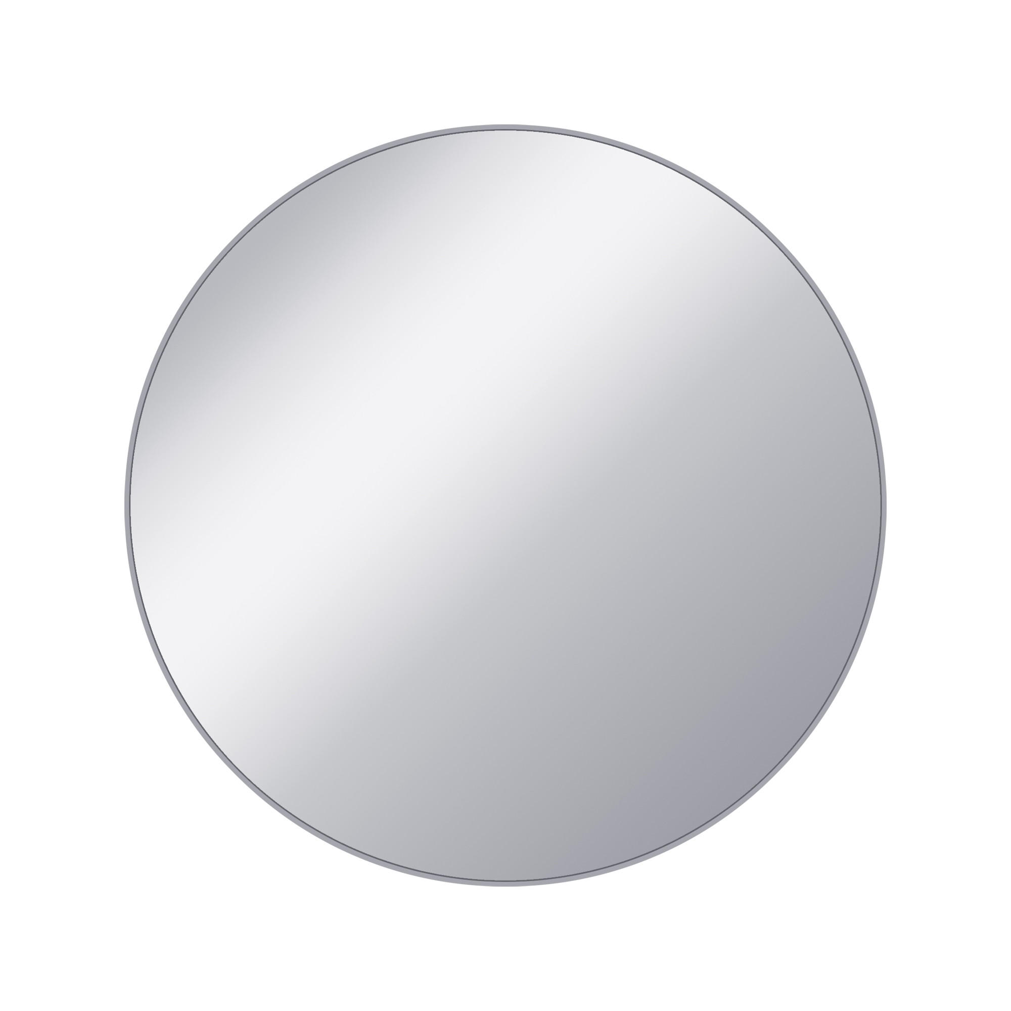 BEISTELLTISCH rund Silber Ø 43/45 cm - Grau, Metall (45/43/45cm) - WOMO-DESIGN
