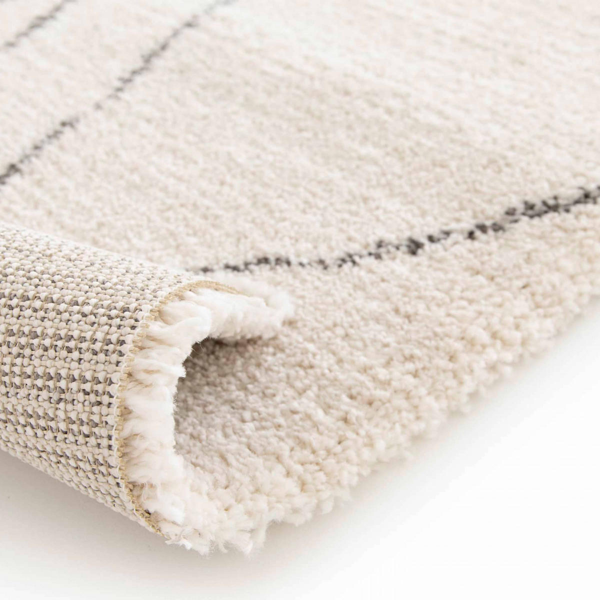 TEPPICH, 160 x 230 cm, Weiß - Weiß, Textil (230/160cm) - Oviala