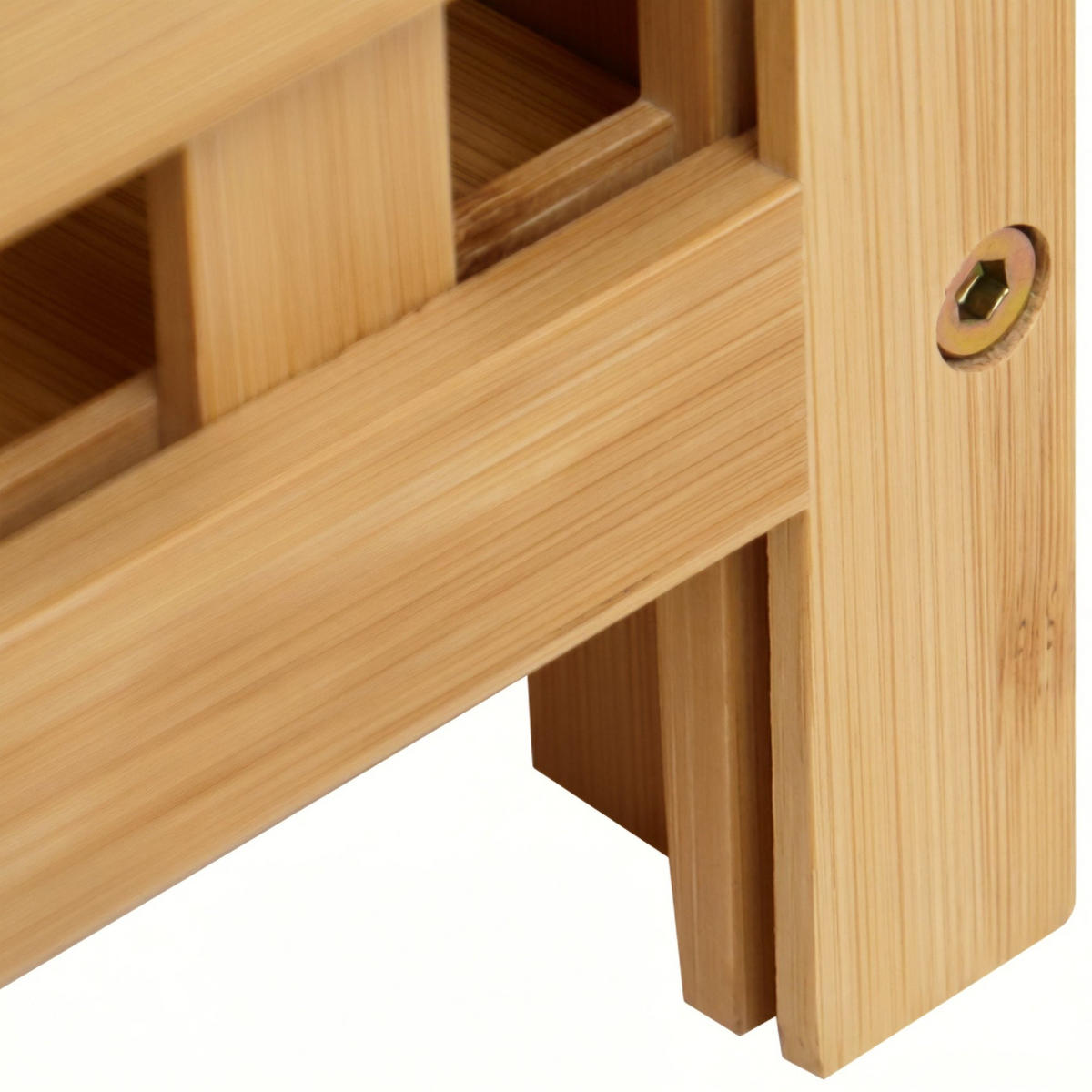 WÄSCHEBOX Kassel 1 großes Fach 70 Liter 52x39x55cm Holz Natura Wäschesammler - Naturfarben, Holz (52/55/39cm) - DELUKE