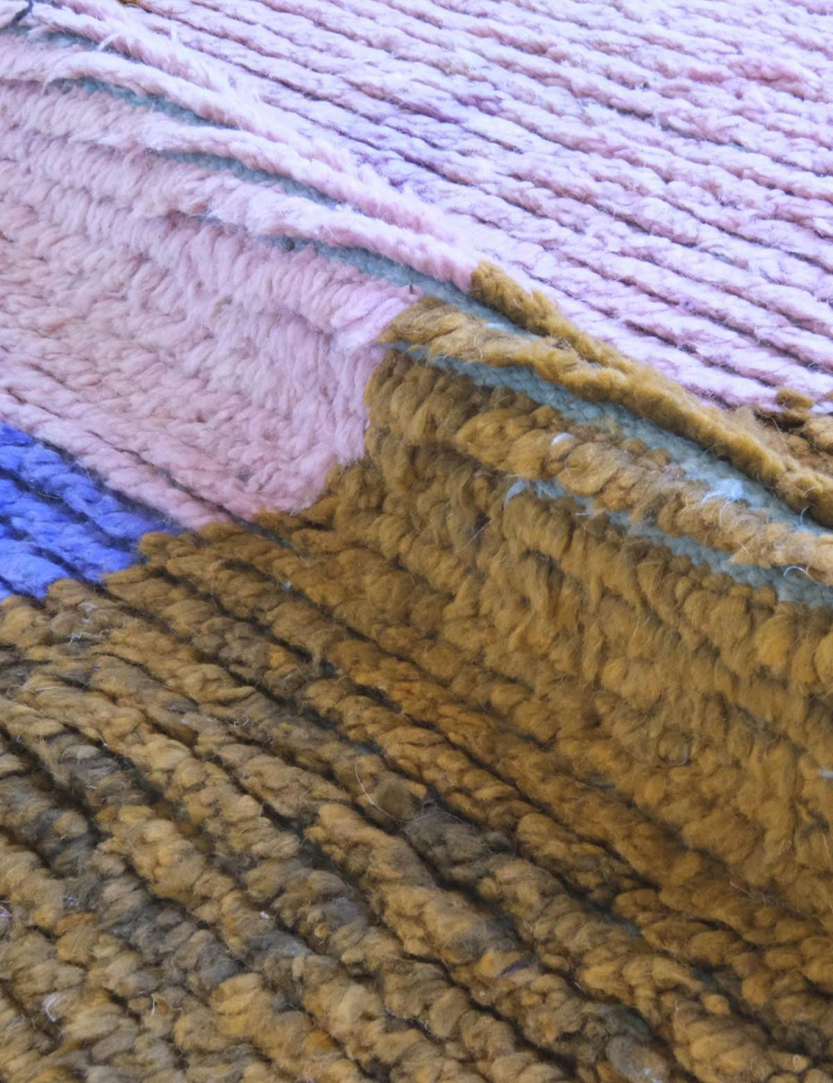 BERBERTEPPICH aus reiner Wolle mehrfarbig - Multicolor, Naturmaterialien (72/399cm) - AFK Living