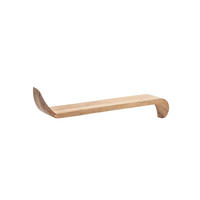 WANDREGAL ARBOGA, Mango Massivholz, handgefertigt, 80 x 20 x 36 cm - Braun, Holz (80/36/20cm) - KADIMA DESIGN