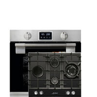 EINBAU-ELEKTROBACKOFEN 60 cm EH 6337+KCG 6394 Gas-kochfeld 60cm - Silberfarben, Metall (59.4/59.4/55.6cm) - Kaiser Küchengeräte