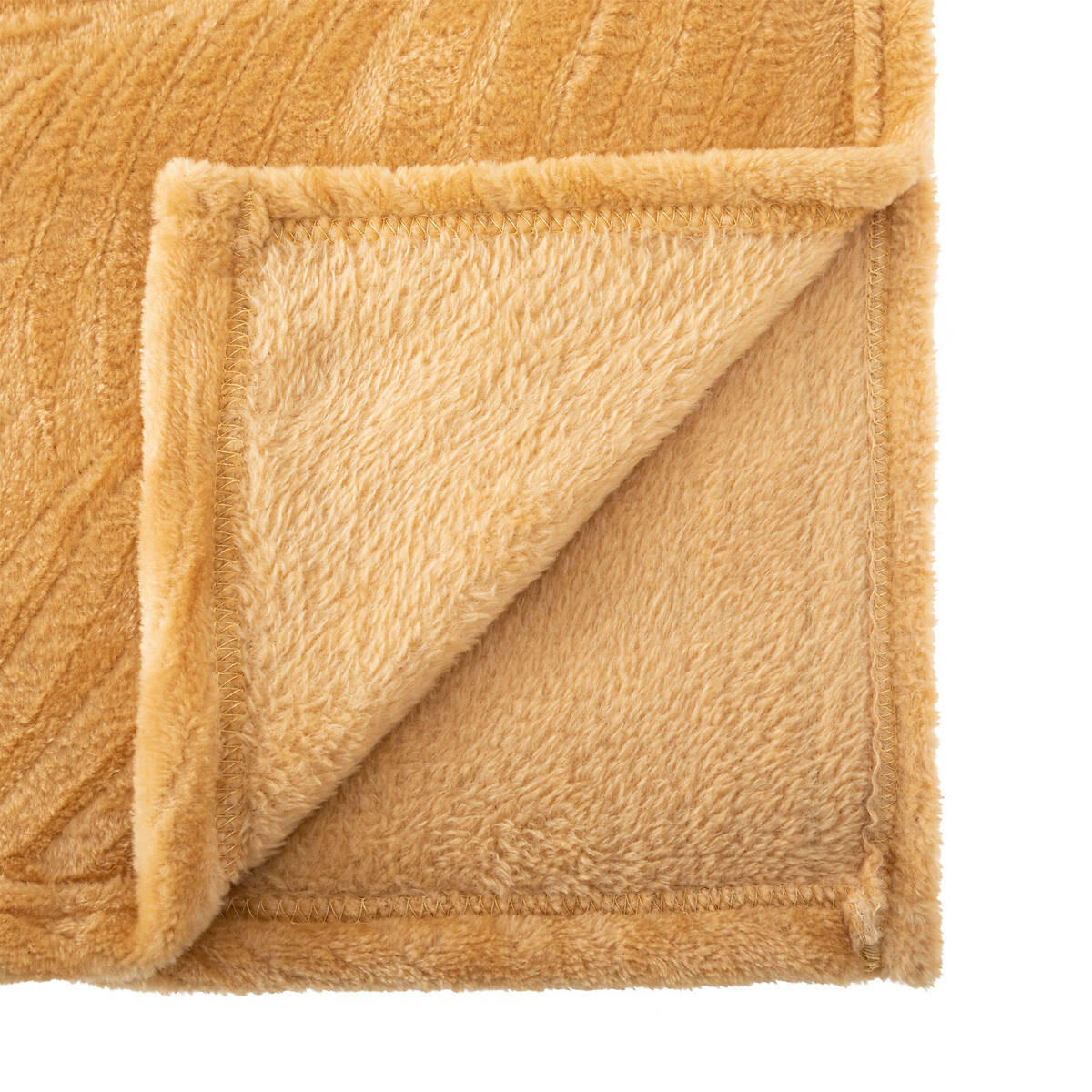 TAGESDECKE Zoa 180/230 cm - Currygelb, Textil (180/230cm) - Atmosphera Createur d´interieur