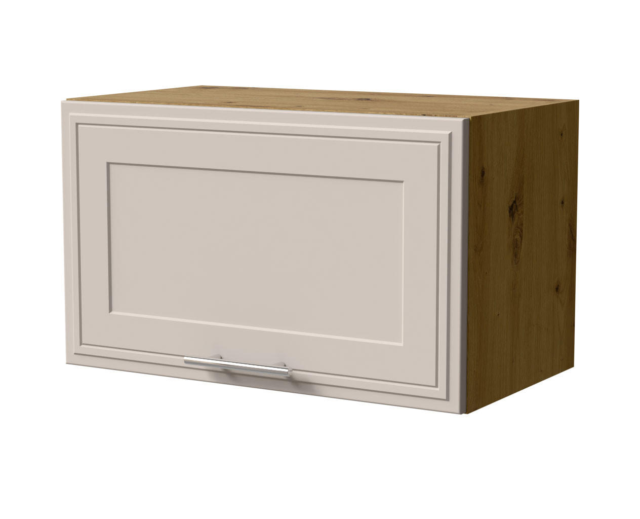 KLAPPHÄNGESCHRANK Salo W4B/60 Eiche Artisan / Kaschmir Matt 60 / 32,5 / 36cm - Blum Aventos Klappenbeschlag - Kaschmir/Eiche Artisan, Holz/Holzwerkstoff (60/36/32.5cm) - Feldmann-Wohnen