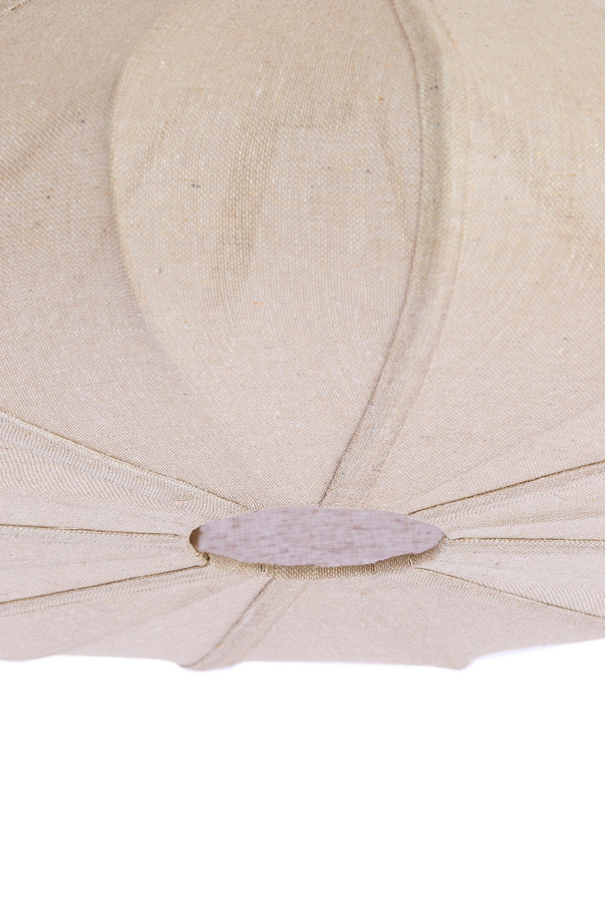 HÄNGELAMPE Cesano Weiß Ø64/25 cm - Weiß, Textil (64/64/25cm) - Light & Living